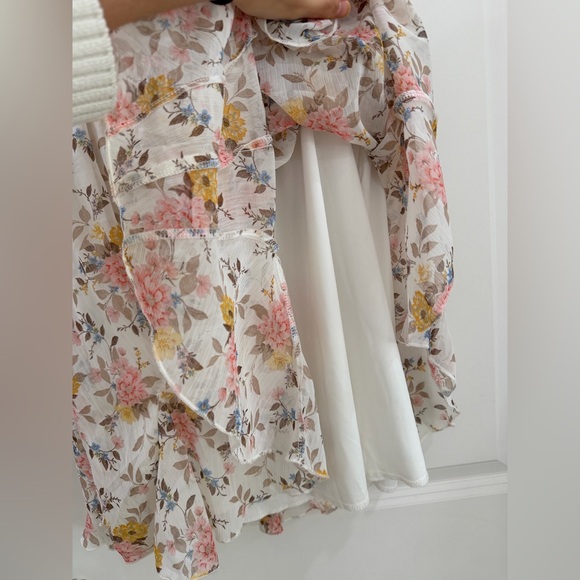 Spring Floral Mini Dress - Picture 5 of 5